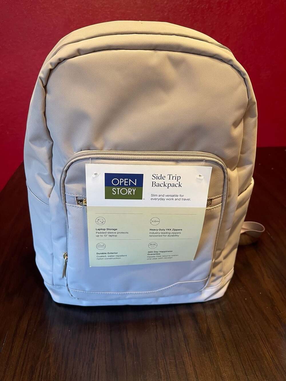 Open Story Side Trip Backpack with Laptop Storage